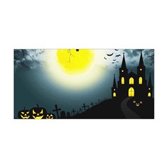 Halloween Landscape Yoga Headband by Valentinaart