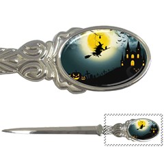 Halloween Landscape Letter Openers by Valentinaart