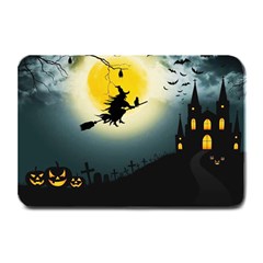 Halloween landscape Plate Mats