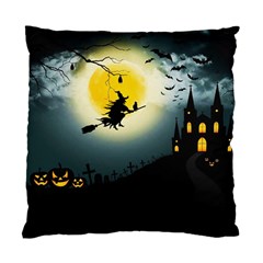 Halloween landscape Standard Cushion Case (Two Sides)