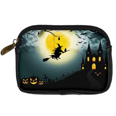 Halloween Landscape Digital Camera Cases by Valentinaart