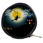 Halloween landscape Mini Makeup Bags Front