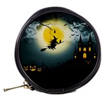 Halloween landscape Mini Makeup Bags Back