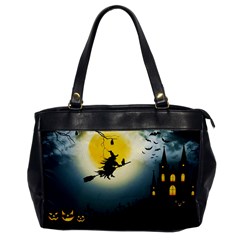 Halloween Landscape Office Handbags by Valentinaart