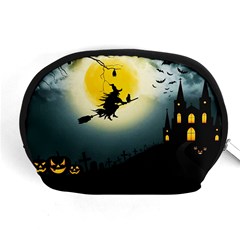 Halloween landscape Accessory Pouches (Medium) 