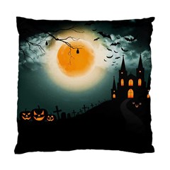 Halloween landscape Standard Cushion Case (Two Sides)