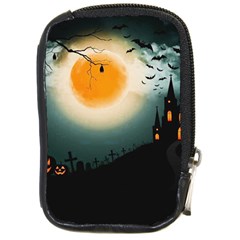 Halloween Landscape Compact Camera Cases by Valentinaart