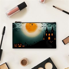 Halloween landscape Cosmetic Bag (Small) 