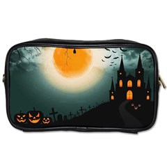 Halloween landscape Toiletries Bags