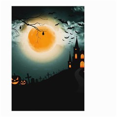 Halloween landscape Small Garden Flag (Two Sides)