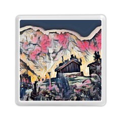 Modern Abstract Painting Memory Card Reader (square)  by NouveauDesign