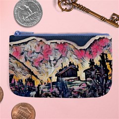 Modern Abstract Painting Large Coin Purse by NouveauDesign