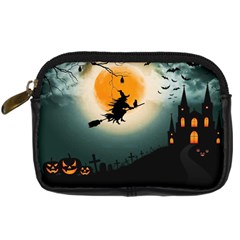 Halloween Landscape Digital Camera Cases by Valentinaart