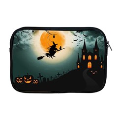 Halloween Landscape Apple Macbook Pro 17  Zipper Case by Valentinaart