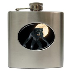 Werewolf Hip Flask (6 Oz) by Valentinaart