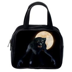 Werewolf Classic Handbags (one Side) by Valentinaart