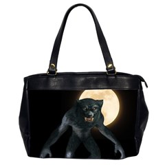 Werewolf Office Handbags (2 Sides)  by Valentinaart