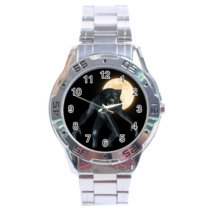 Werewolf Stainless Steel Analogue Watch