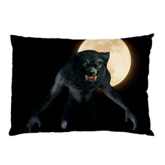 Werewolf Pillow Case (two Sides) by Valentinaart