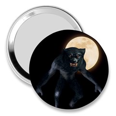 Werewolf 3  Handbag Mirrors by Valentinaart