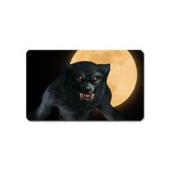 Werewolf Magnet (name Card) by Valentinaart