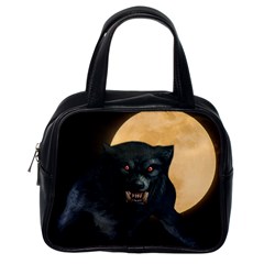 Werewolf Classic Handbags (one Side) by Valentinaart