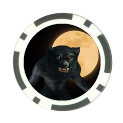 Werewolf Poker Chip Card Guard (10 Pack) by Valentinaart