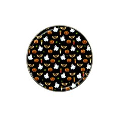 Halloween Pattern Hat Clip Ball Marker (10 Pack) by Valentinaart