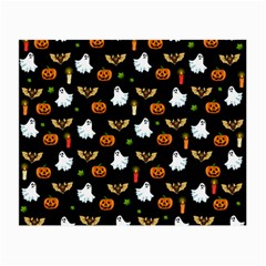 Halloween Pattern Small Glasses Cloth by Valentinaart