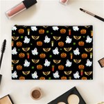 Halloween pattern Cosmetic Bag (Large)  Front