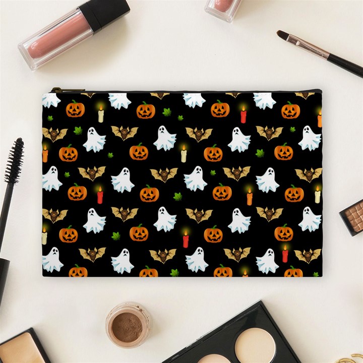 Halloween pattern Cosmetic Bag (Large) 