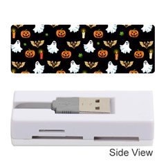 Halloween Pattern Memory Card Reader (stick)  by Valentinaart