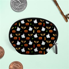 Halloween Pattern Accessory Pouches (small)  by Valentinaart