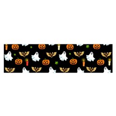 Halloween Pattern Satin Scarf (oblong) by Valentinaart