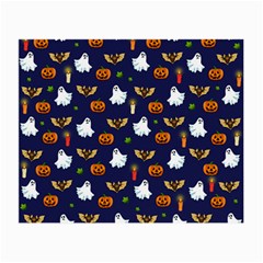 Halloween Pattern Small Glasses Cloth (2-side) by Valentinaart