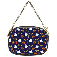 Halloween Pattern Chain Purses (two Sides)  by Valentinaart