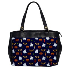 Halloween Pattern Office Handbags by Valentinaart