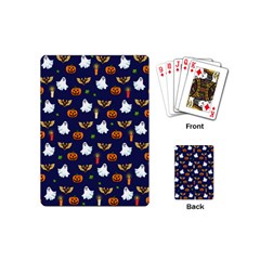 Halloween Pattern Playing Cards (mini)  by Valentinaart