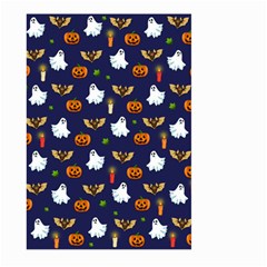 Halloween Pattern Large Garden Flag (two Sides) by Valentinaart