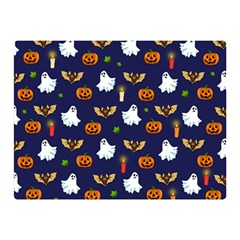 Halloween Pattern Double Sided Flano Blanket (mini)  by Valentinaart