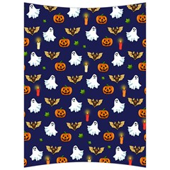 Halloween Pattern Back Support Cushion by Valentinaart