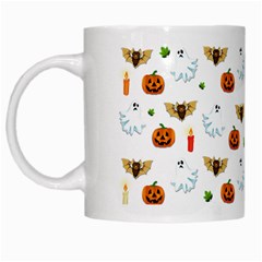 Halloween Pattern White Mugs by Valentinaart