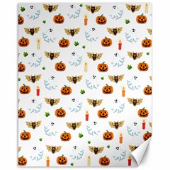 Halloween Pattern Canvas 16  X 20   by Valentinaart