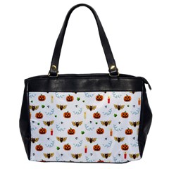 Halloween Pattern Office Handbags by Valentinaart