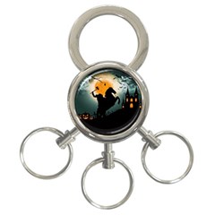 Headless Horseman 3-ring Key Chains by Valentinaart