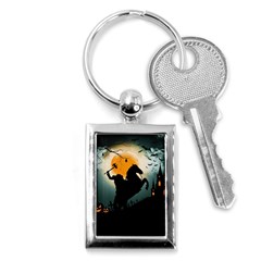 Headless Horseman Key Chains (rectangle)  by Valentinaart