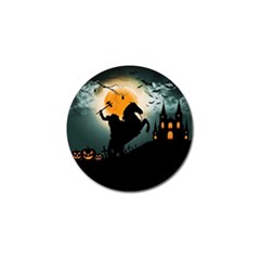 Headless Horseman Golf Ball Marker by Valentinaart