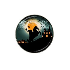 Headless Horseman Hat Clip Ball Marker (4 Pack) by Valentinaart