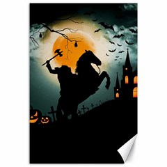 Headless Horseman Canvas 24  X 36  by Valentinaart