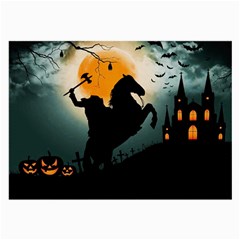 Headless Horseman Large Glasses Cloth (2-side) by Valentinaart